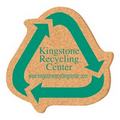 5"X5" Recycle Shape Sign Cork Coasters